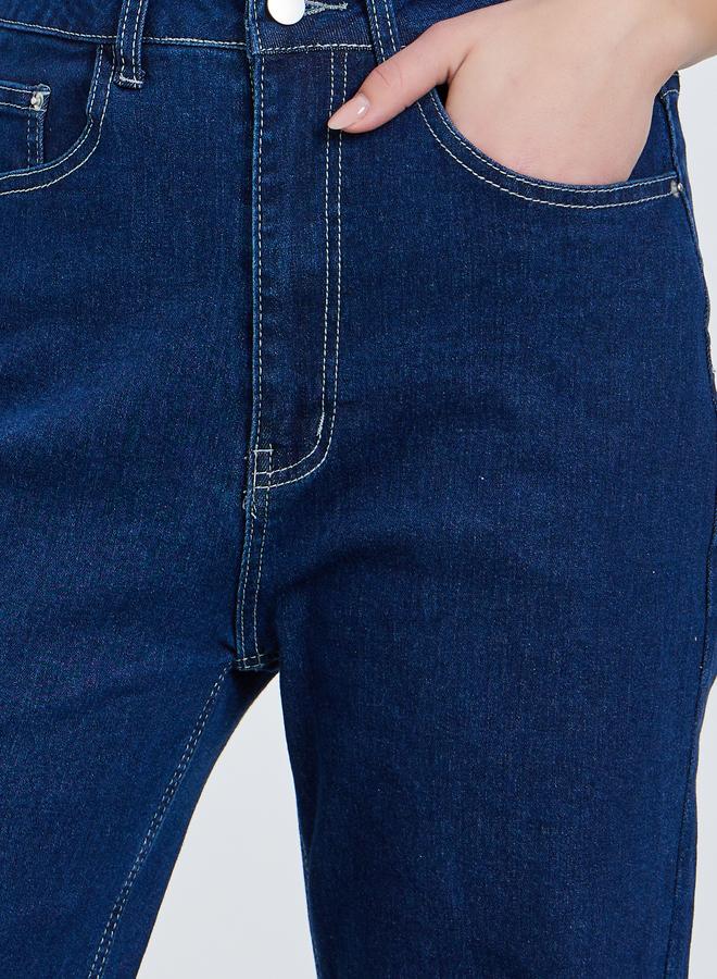 Styli Women Straight Fit Jeans with Pockets - Image 2